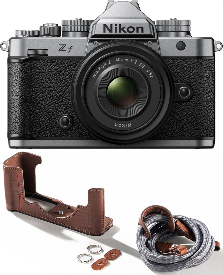 Nikon Zf + 40mm f2 SE silber + SmallRig Lederetui - nach 350 EUR Nikon Winter-Sofortrabatt-Aktion