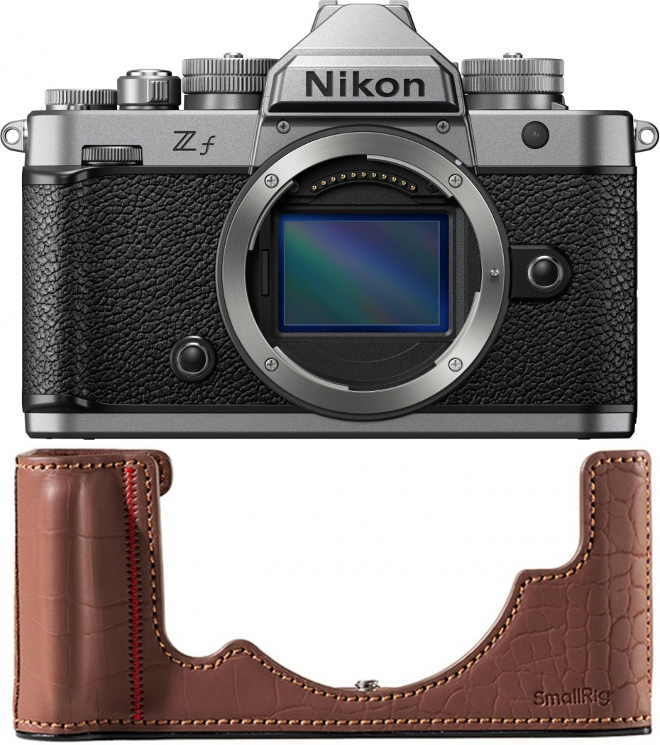 Nikon Zf Gehäuse silber + SmallRig Lederetui - nach 300 EUR Nikon Winter-Sofortrabatt-Aktion