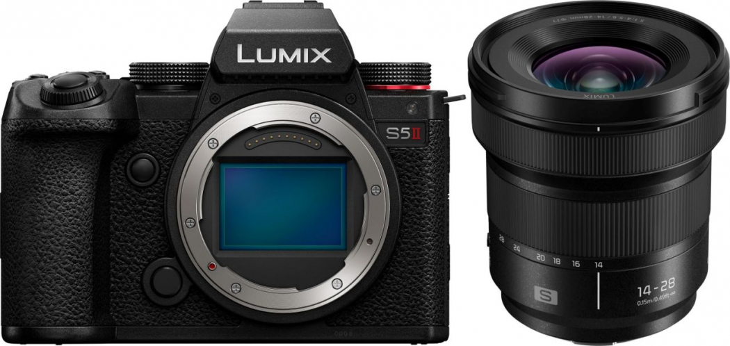 Panasonic DC-S5 II + Lumix S 14-28mm f4-5,6 Macro - abzgl. 400,00€ Lumix MFT - S - Herbst Aktion - abzgl. 100,00€ Lumix S - Objektiv Herbst Aktion - abzgl. 100,00€ Lumix S WBW Herbst Aktion