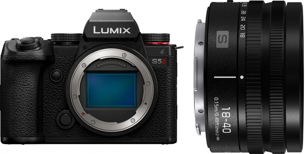 Panasonic DC-S5 II + Lumix S 18-40mm f4,5-6,3 L-Mount - abzgl. 100,00€ Lumix Cashback Aktion