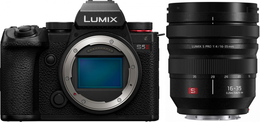 Panasonic DC-S5 II + Lumix S Pro 16-35mm f4 - abzgl. 400,00€ Lumix MFT - S - Herbst Aktion - abzgl. 150,00€ Lumix S - Objektiv Herbst Aktion - abzgl. 150,00€ Lumix S WBW Herbst Aktion