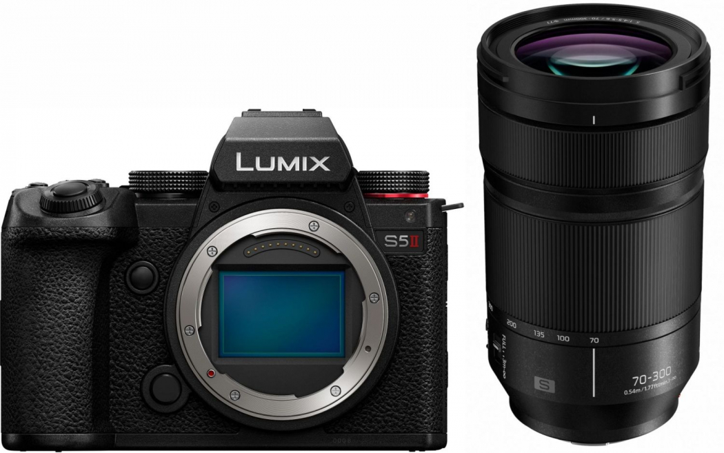 Panasonic DC-S5 II + S 70-300mm f4,5-5,6 O.I.S. - abzgl. 400,00€ Lumix MFT - S - Herbst Aktion - abzgl. 100,00€ Lumix S - Objektiv Herbst Aktion - abzgl. 100,00€ Lumix S WBW Herbst Aktion