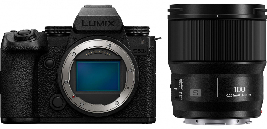 Panasonic DC-S5 II X + Lumix S 100mm f2,8 Makro - abzgl. 100,00€ Lumix Cashback Aktion