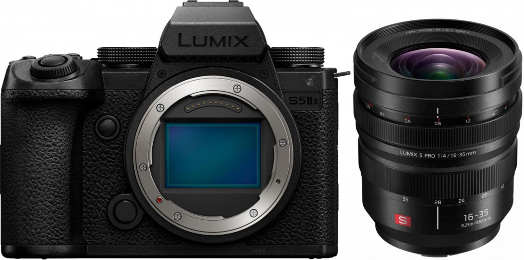 Panasonic DC-S5 II X + Panasonic Lumix S Pro 16-35mm f4 - abzgl. 400,00€ Lumix MFT - S - Herbst Aktion - abzgl. 150,00€ Lumix S - Objektiv Herbst Aktion - abzgl. 150,00€ Lumix S WBW Herbst Aktion