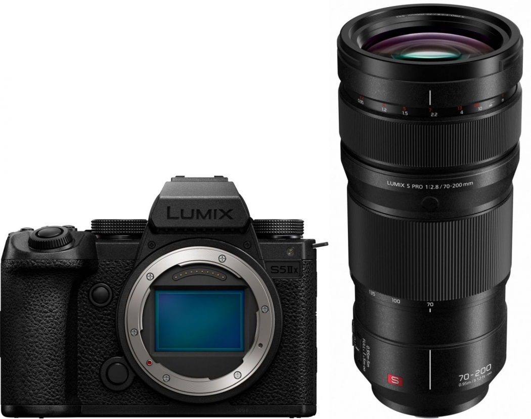Panasonic DC-S5 II X + Panasonic Lumix S Pro 70-200mm f2.8 OIS - nach 400 EUR Panasonic Lumix MFT - S - Herbst Aktion - nach 300 EUR Panasonic Lumix S - Objektiv Herbst Aktion - nach 300 EUR Panasonic Lumix S WBW Herbst Aktion