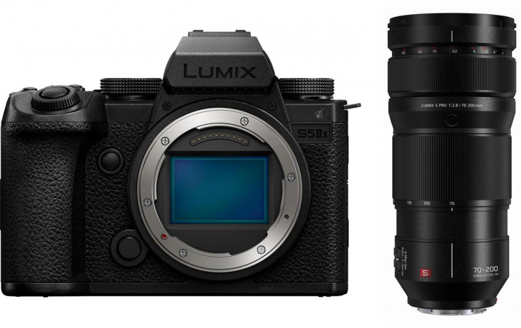 Panasonic DC-S5 II X + Panasonic Lumix S Pro 70-200mm f2.8 OIS - abzgl. 100,00€ Lumix Cashback Aktion