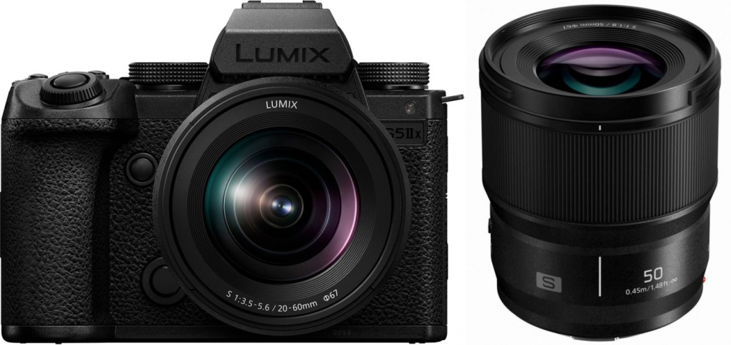 Panasonic DC-S5 IIX Gehäuse + S 20-60mm f3,5-5,6 + S 50mm f1,8 - abzgl. 100,00€ Lumix Cashback Aktion - abzgl. 100,00€ Lumix Mikrofon-Kombi Rabatt möglich