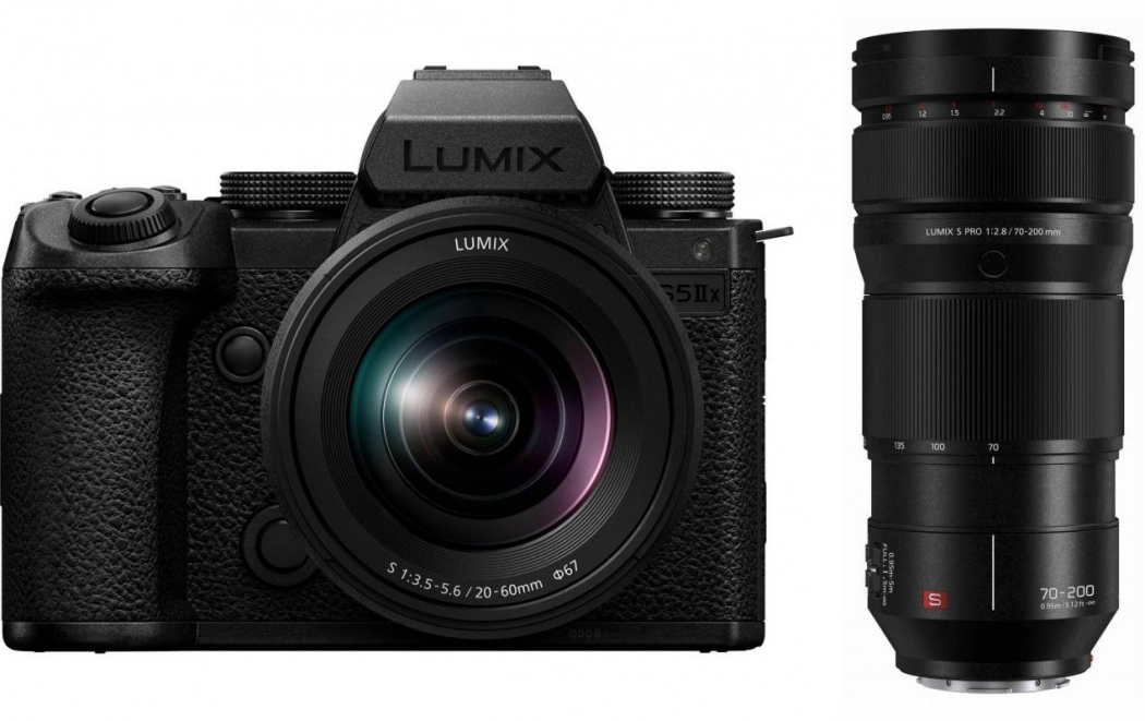 Panasonic DC-S5 IIX +S 20-60mm f3,5-5,6 +Lumix S Pro 70-200mm f2.8 - abzgl. 100,00€ Lumix Cashback Aktion