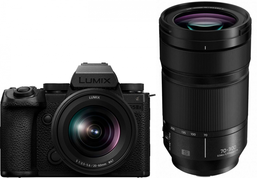 Panasonic DC-S5 IIX + S 20-60mm f3,5-5,6 +S 70-300mm f4,5-5,6 O.I.S - abzgl. 500,00€ Lumix MFT - S - Herbst Aktion - abzgl. 100,00€ Lumix S - Objektiv Herbst Aktion - abzgl. 100,00€ Lumix S WBW Herbst Aktion