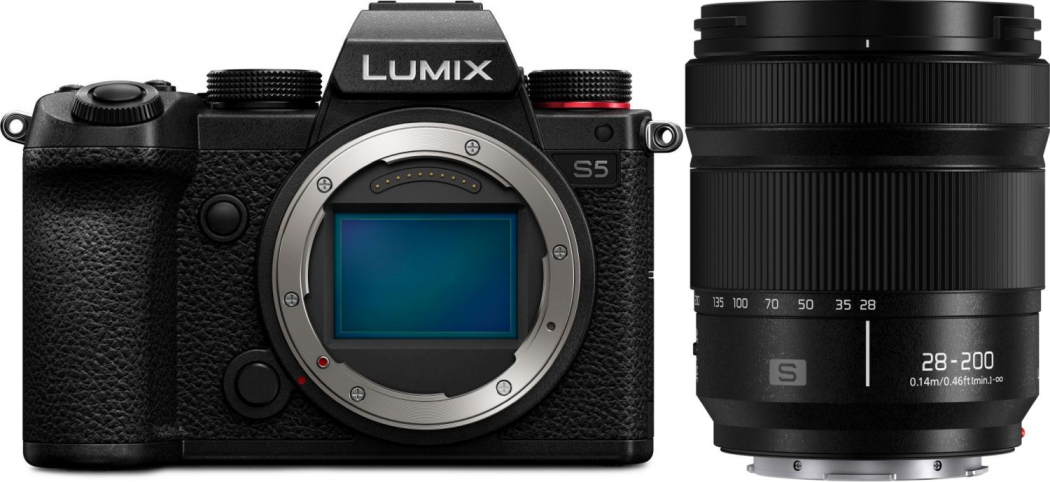 Panasonic DC-S5 + Panasonic Lumix S 28-200mm f4-7,1 Makro O.I.S. - abzgl. 100,00€ Lumix S - Objektiv Herbst Aktion