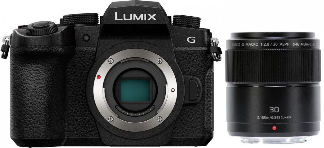 Panasonic Lumix DC-G97 + Lumix G Makro 30mm f2,8 - Dealpreis - nach 50 EUR Panasonic Lumix MFT - S - Herbst Aktion