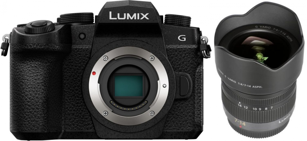 Panasonic Lumix DC-G97 + Lumix G Vario 7-14mm - abzgl. 50,00€ Lumix MFT - S - Herbst Aktion