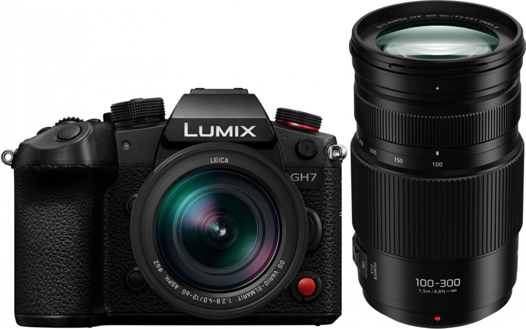 Panasonic Lumix DC-GH7 + Leica 12-60 + G 100-300mm f4.0-5.6 II OIS - abzgl. 300,00€ Lumix MFT - S - Herbst Aktion