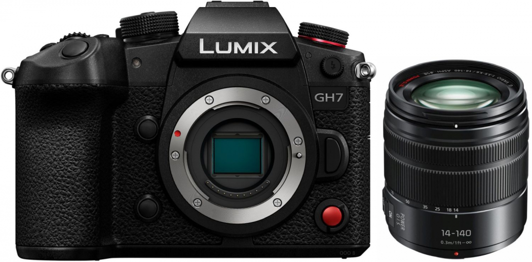 Panasonic Lumix DC-GH7 + Lumix G Vario 14-140mm f3,5-5,6 II OIS - Dealpreis - nach 300 EUR Panasonic Lumix MFT - S - Herbst Aktion