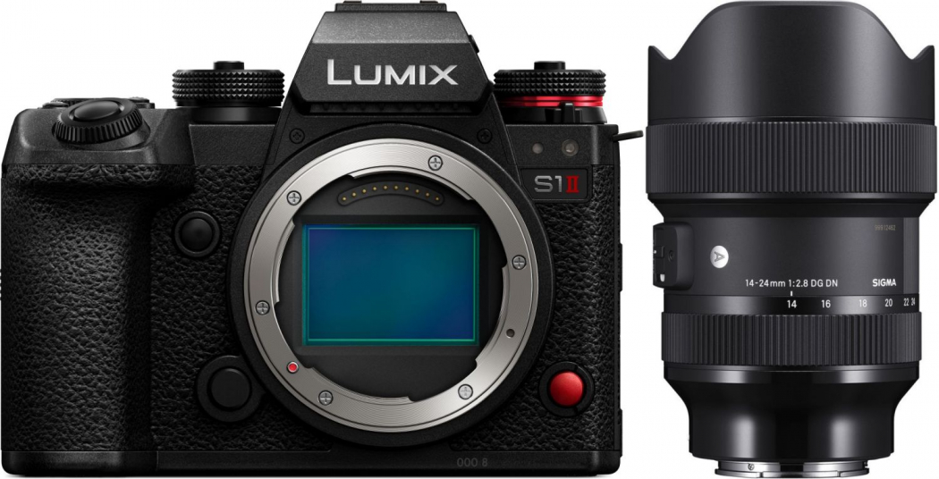 Panasonic Lumix DC-S1 II + Sigma 14-24mm f2,8 DG DN (Art) L-Mount - abzgl. 300,00€ Lumix X-Mas Sofortrabatt Aktion