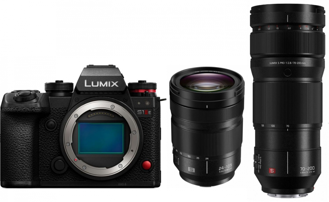 Panasonic Lumix DC-S1IIE + S 24-105mm f4 + S Pro 70-200mm f2.8 O.I.S. - nach 900 EUR Panasonic Lumix MFT - S - Herbst Aktion - nach 300 EUR Panasonic Lumix S - Objektiv Herbst Aktion - nach 300 EUR Panasonic Lumix S WBW Herbst Aktion