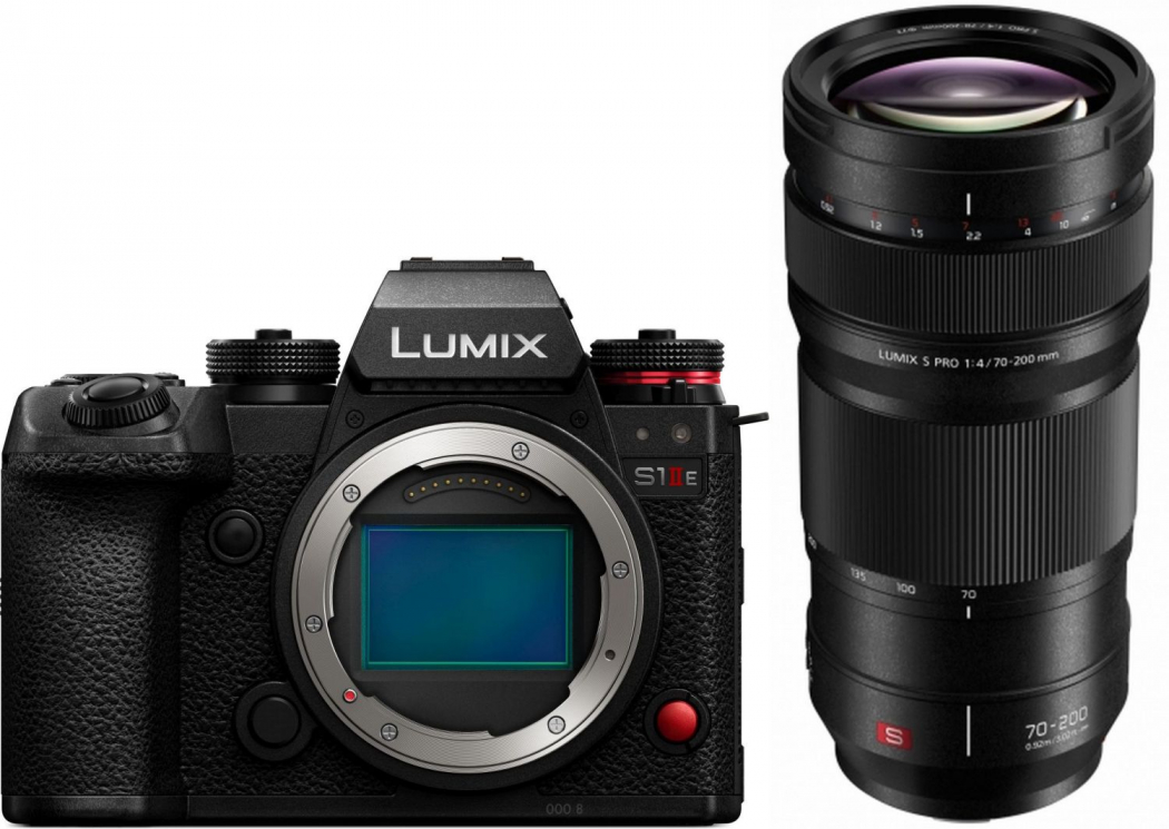 Panasonic Lumix DC-S1IIE + S PRO 70-200mm f4 O.I.S. - nach 600 EUR Panasonic Lumix MFT - S - Herbst Aktion - nach 150 EUR Panasonic Lumix S - Objektiv Herbst Aktion - nach 150 EUR Panasonic Lumix S WBW Herbst Aktion
