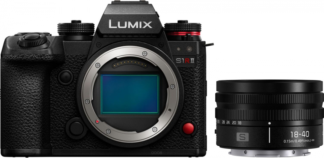 Panasonic Lumix DC-S1RII + S 18-40mm f4,5-6,3 L-Mount - abzgl. 300,00€ Lumix X-Mas Sofortrabatt Aktion