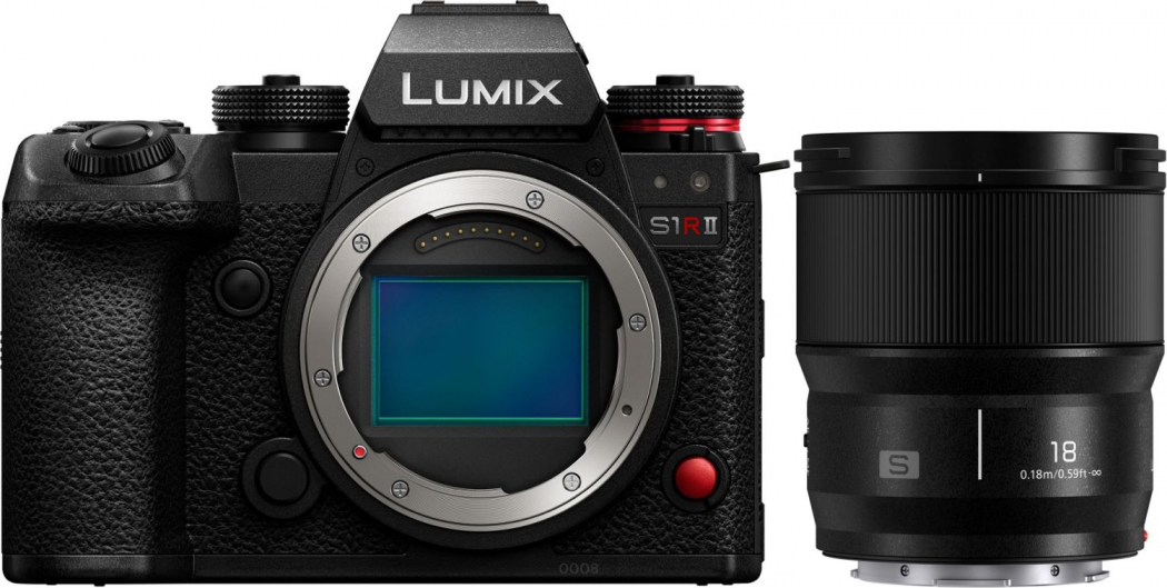 Panasonic Lumix DC-S1RII + S 18mm f1,8 -200,00€ Lumix Objektiv Kombi-Rabatt 4.179,00 Effektivpreis