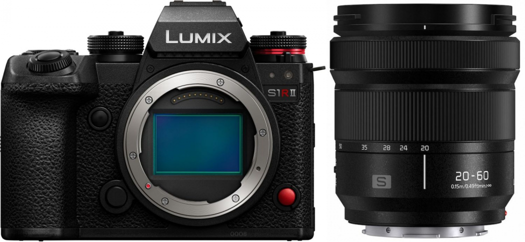Panasonic Lumix DC-S1RII + S 20-60mm f3,5-5,6 L-Mount - abzgl. 300,00€ Lumix X-Mas Sofortrabatt Aktion