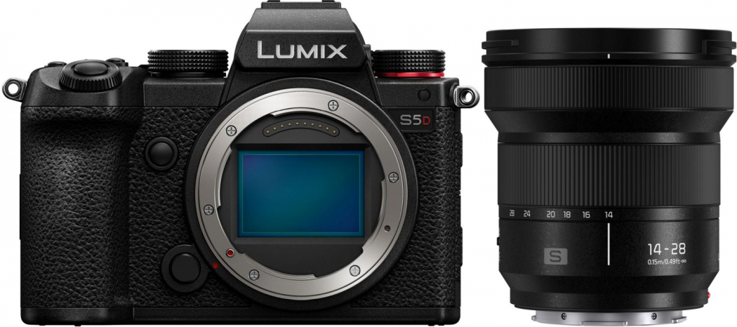 Panasonic Lumix DC-S5D + Lumix S 14-28mm f4-5,6 Macro - Dealpreis - nach 100 EUR Panasonic Lumix S - Objektiv Herbst Aktion