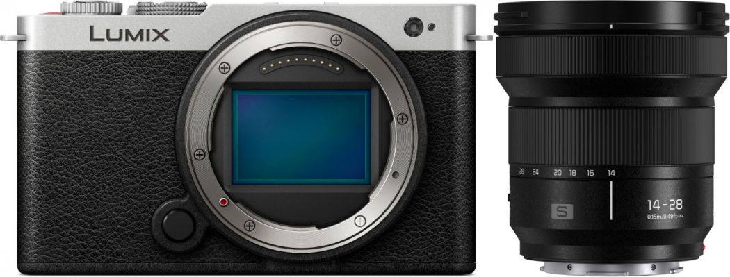 Panasonic Lumix DC-S9 silber/schwarz + Lumix S 14-28mm f4-5,6 Macro - nach 500 EUR Panasonic Lumix MFT - S - Herbst Aktion - nach 100 EUR Panasonic Lumix S - Objektiv Herbst Aktion