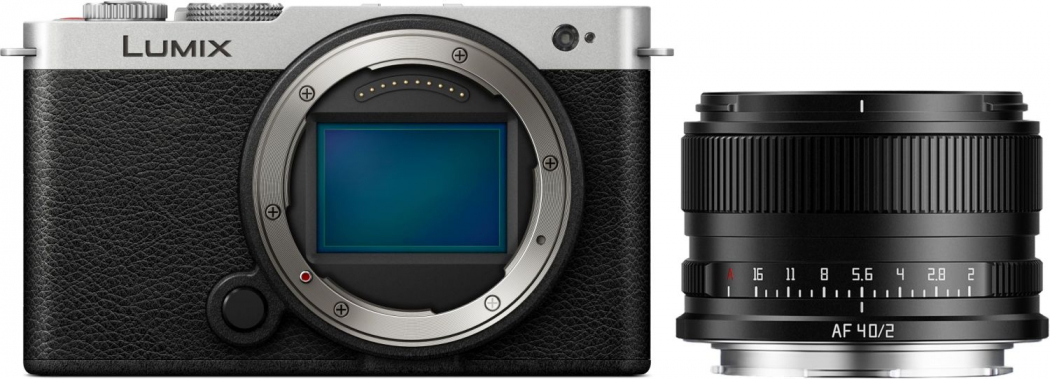 Panasonic Lumix DC-S9 silber/schwarz + TTArtisan AF 40mm f2 - abzgl. 500,00€ Lumix MFT - S - Herbst Aktion