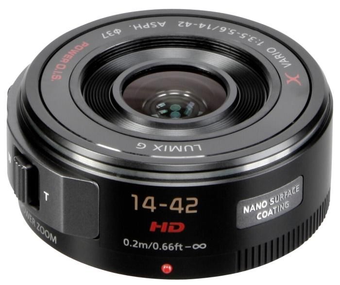 Panasonic Lumix G Vario PZ 14-42mm 1:3,5-5,6 Power OIS schwarz
