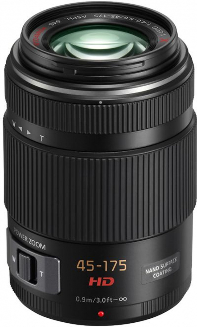 Panasonic Lumix G Vario PZ 45-175mm 1:4-5,6 ASPH. schwarz
