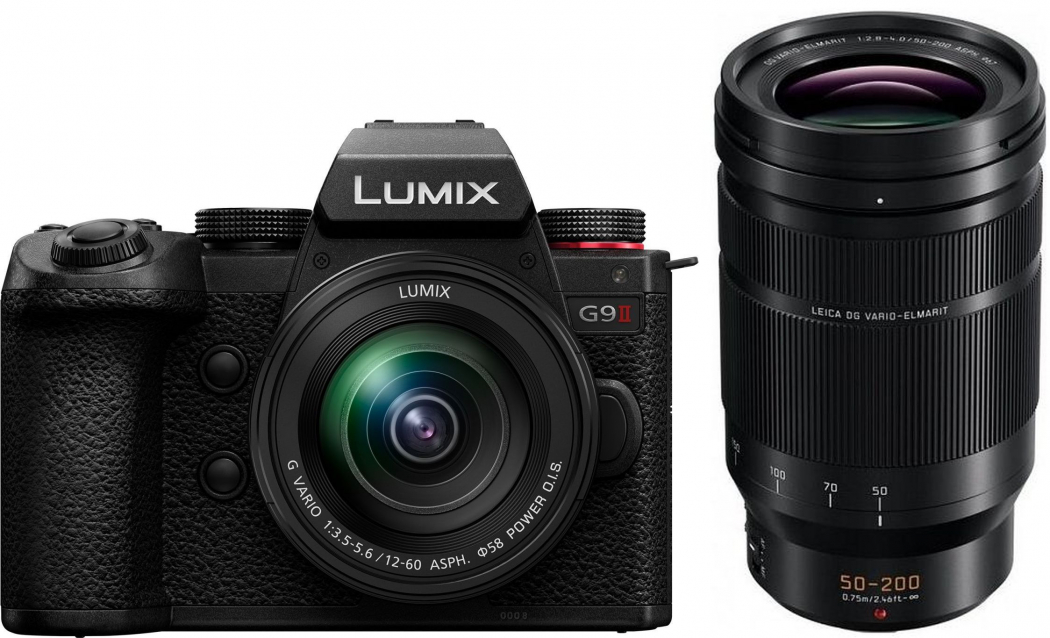 Panasonic Lumix G9 II + 12-60mm f3,5-5,6 + Leica 50-200mm f2,8-4,0 - abzgl. 300,00€ Lumix MFT - S - Herbst Aktion