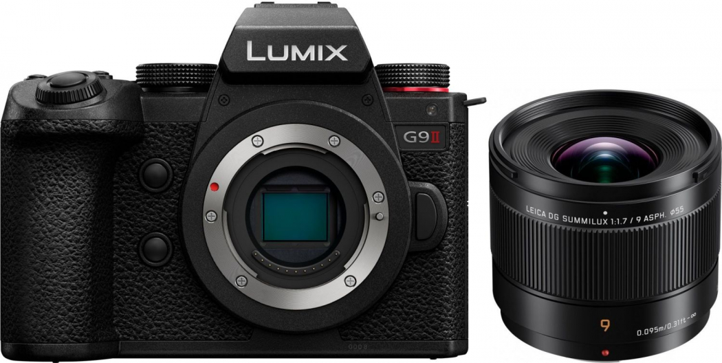 Panasonic Lumix G9 II Gehäuse + Leica DG Summilux 9mm f1,7 - abzgl. 300,00€ Lumix MFT - S - Herbst Aktion