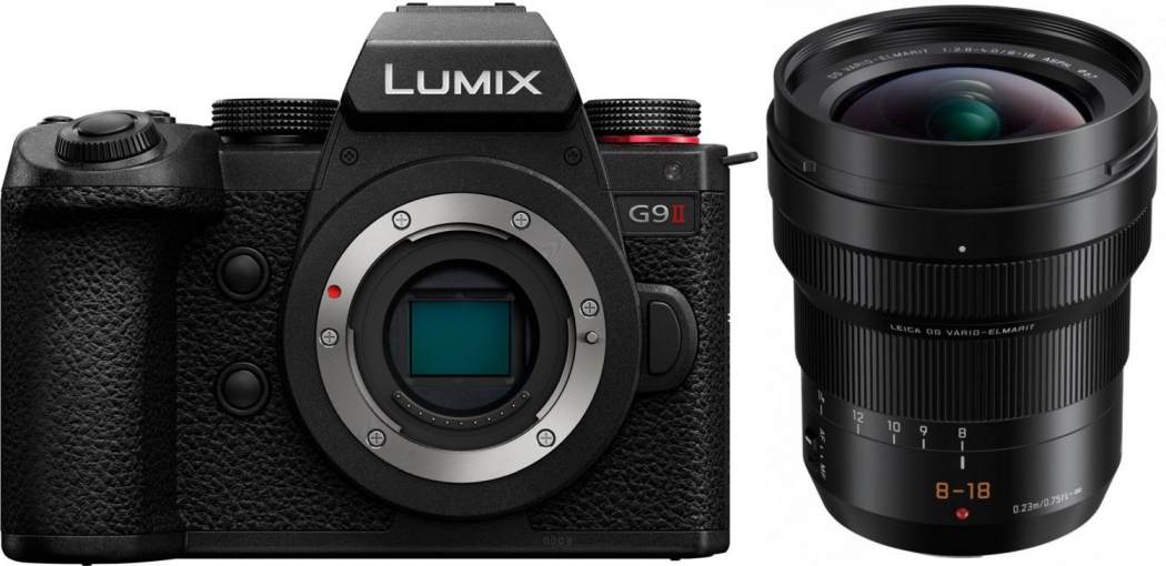 Panasonic Lumix G9 II Gehäuse + Leica DG Vario Elmarit 8-18mm f2,8-4,0 - abzgl. 300,00€ Lumix MFT - S - Herbst Aktion