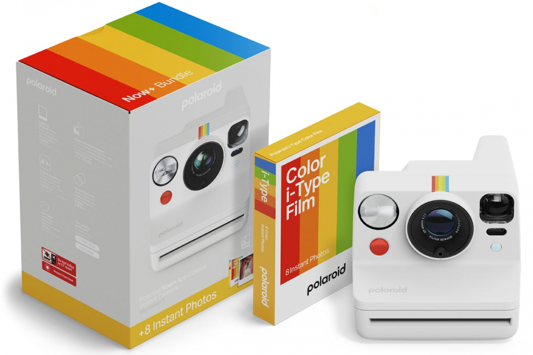 Polaroid neu Box + Gen3 weiß Sofortbildkamera + i-Type Film (8 Aufn.)