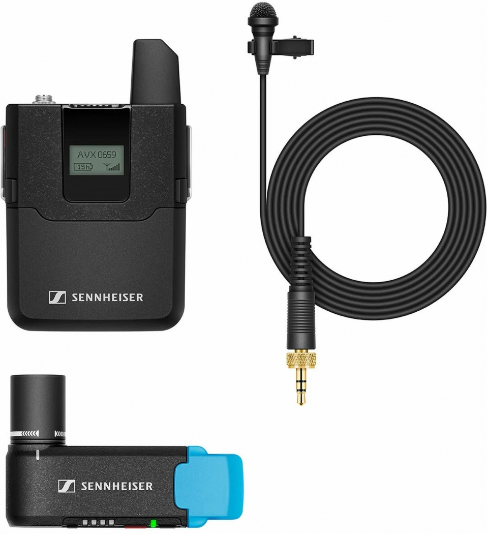 Sennheiser Lavaliermikrofon AVX-ME2 -3- EU schwarz