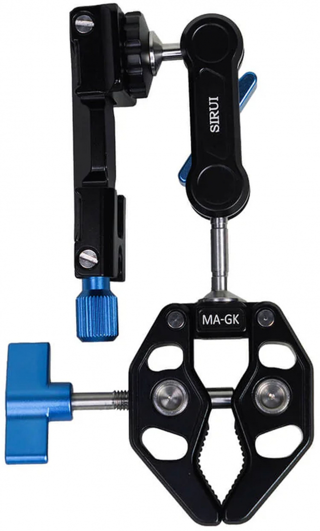 SIRUI MA-GK Crab Clamp mit Magic Arm und Smartphone Halterung Schwarz
