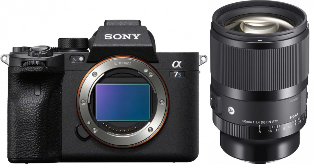 Sony Alpha 7S III + Sigma 50mm f1,4 DG DN (A) - abzgl. 300,00€ Winter Cashback