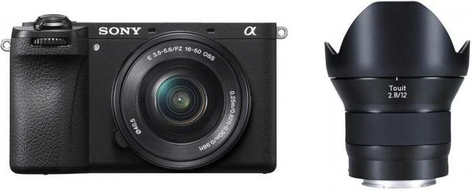Sony Alpha ILCE-6700 + 16-50mm + ZEISS Touit 12mm