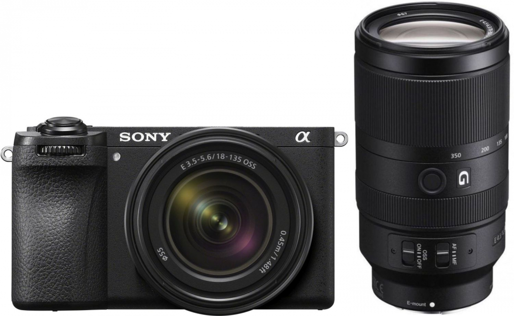 Sony Alpha ILCE-6700 + 18-135mm + 70-350mm - abzgl. 50,00€ Wildlife Objektiv-Rabatt - abzgl. 100,00€ Winter Cashback - abzgl. 100,00€ Welcome to Alpha-Bonus