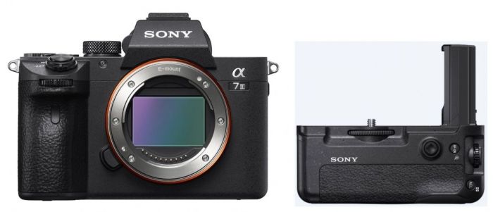 Sony Alpha ILCE-7 III (ILCE7M3) + Batteriehandgriff VG-C3EM - abzgl. 50,00€ Winter Cashback