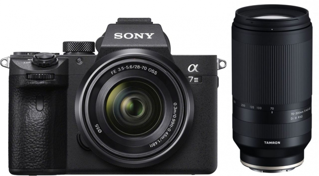 Sony Alpha ILCE-7 III (ILCE7M3) + SEL FE 28-70mm + Tamron 70-300mm - nach 50 EUR Tamron Sofortrabatt-Aktion