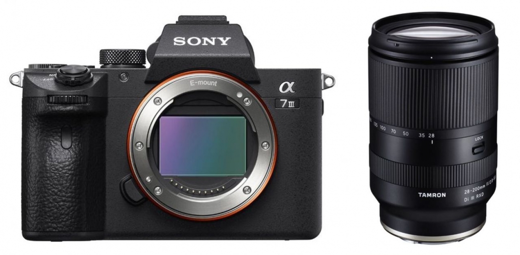 Sony Alpha ILCE 7 III + Tamron 28-200mm f2,8-5,6 Di III RXD
