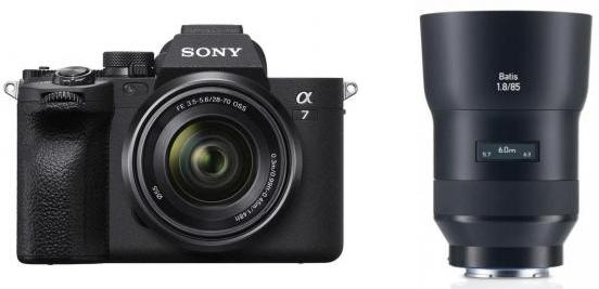 Sony Alpha ILCE-7 IV + SEL FE 28-70mm + ZEISS Batis 85mm f1,8