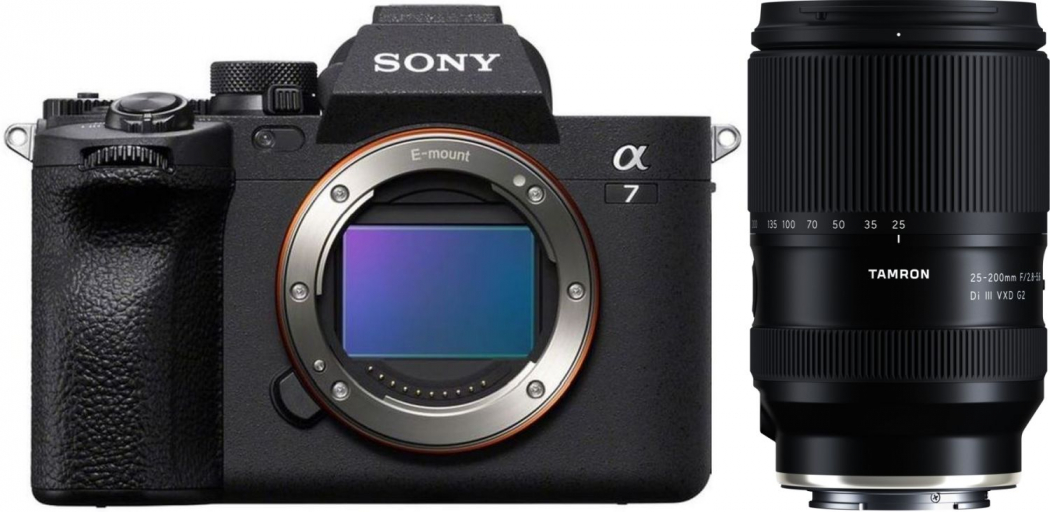 Sony Alpha ILCE-7 IV + Tamron 25-200mm f2,8-5,6 Di III VXD G2 - Dealpreis - abzgl. 150,00€ Winter Cashback