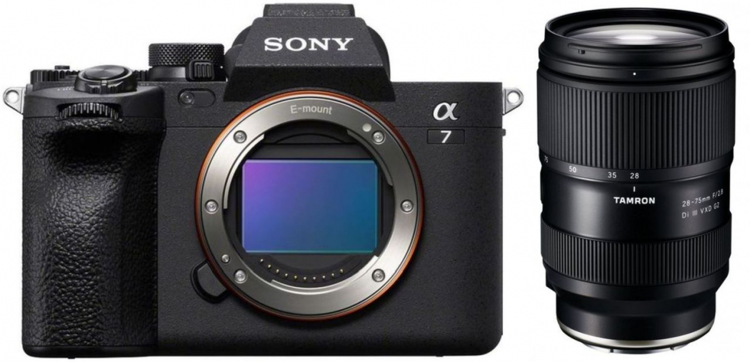Sony Alpha ILCE-7 IV +Tamron 28-75mm f2,8 G2 - nach 150 EUR Tamron Sofortrabatt-Aktion - abzgl. 150,00€ Winter Cashback