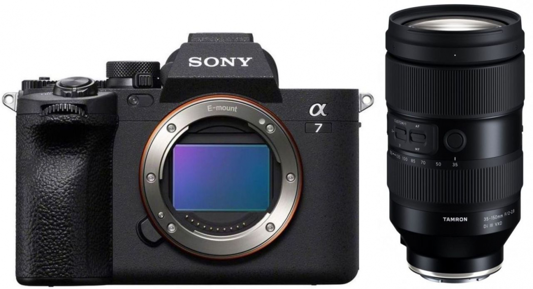 Sony Alpha ILCE-7 IV + Tamron 35-150mm f2-2,8 G2 - abzgl. 150,00€ Winter Cashback