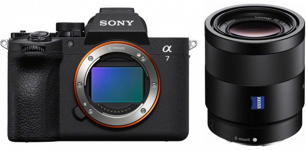 Sony Alpha ILCE-7 V + ZEISS SEL Sonnar T* FE 55mm F1,8 (SEL-55F18Z) - abzgl. 100,00€ Welcome to Alpha-Bonus
