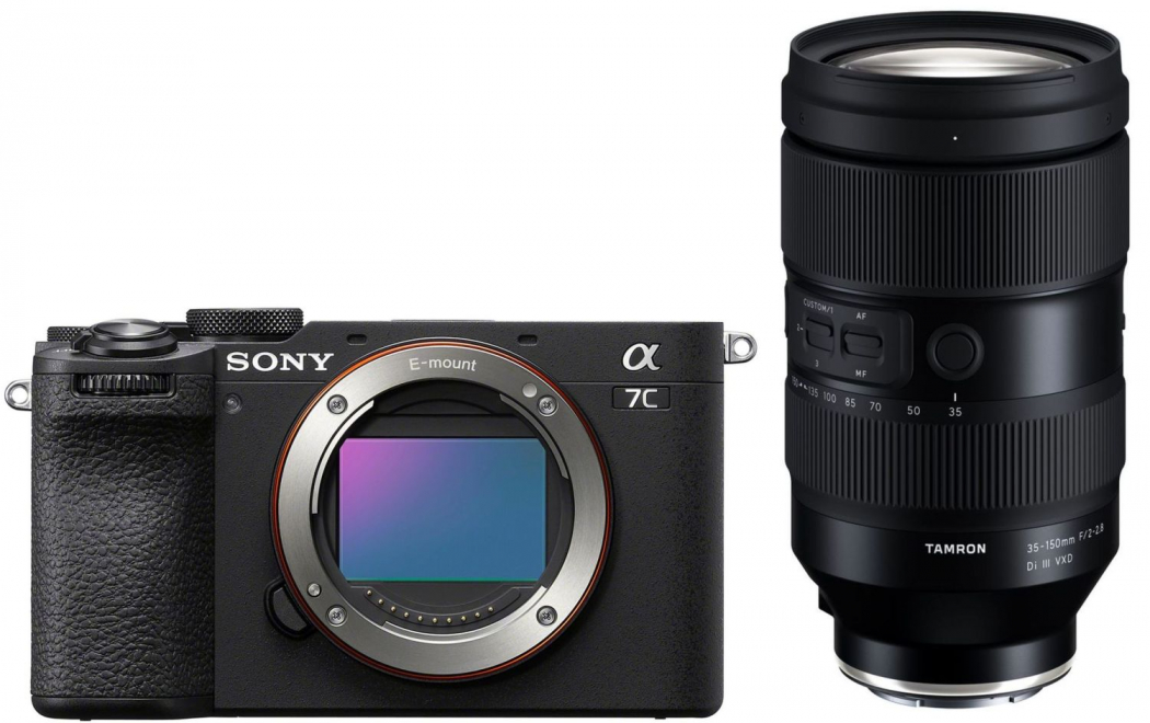 Sony Alpha ILCE-7C II Gehäuse schwarz + Tamron 35-150mm f2-2,8 - abzgl. 100,00€ Winter Cashback