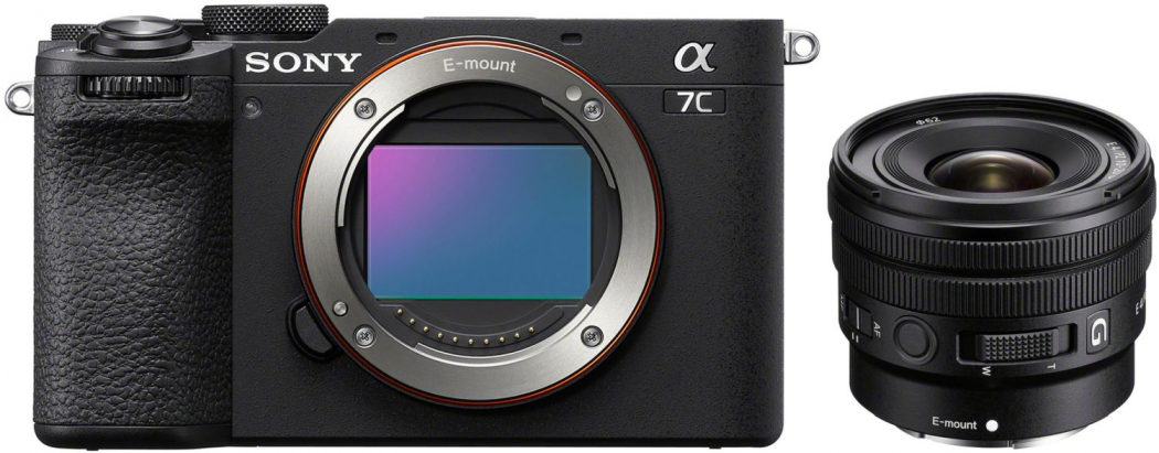 Sony Alpha ILCE-7C II schwarz + Sony SEL PZ 10-20mm f4 G - abzgl. 100,00€ Winter Cashback