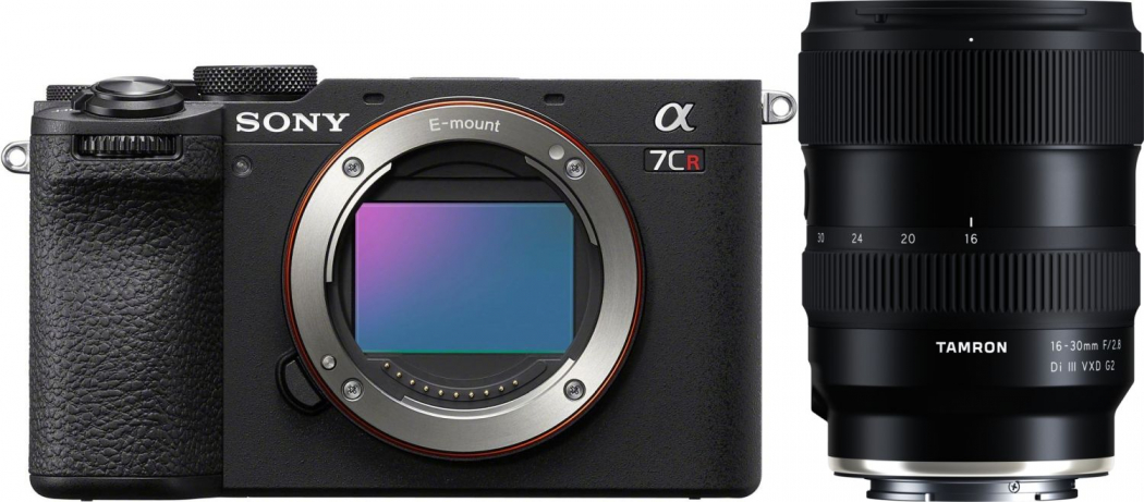 Sony Alpha ILCE-7CR schwarz + Tamron 16-30mm f2,8 Di III VXD G2 - abzgl. 200,00€ Winter Cashback