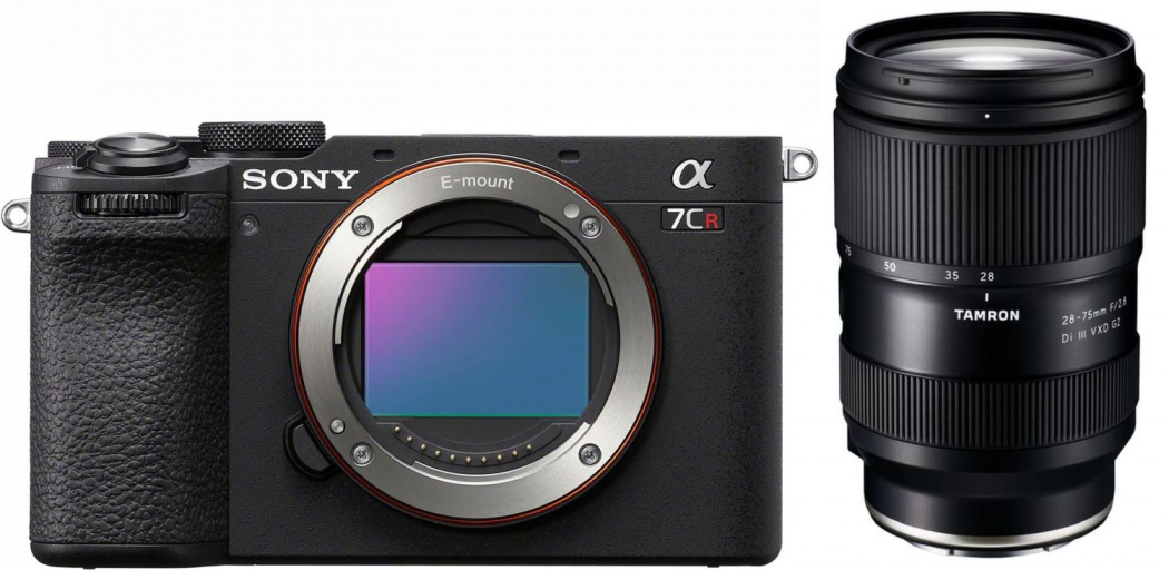 Sony Alpha ILCE-7CR schwarz + Tamron 28-75mm f2,8 Di III VXD G2 - nach 150 EUR Tamron Sofortrabatt-Aktion - abzgl. 200,00€ Winter Cashback